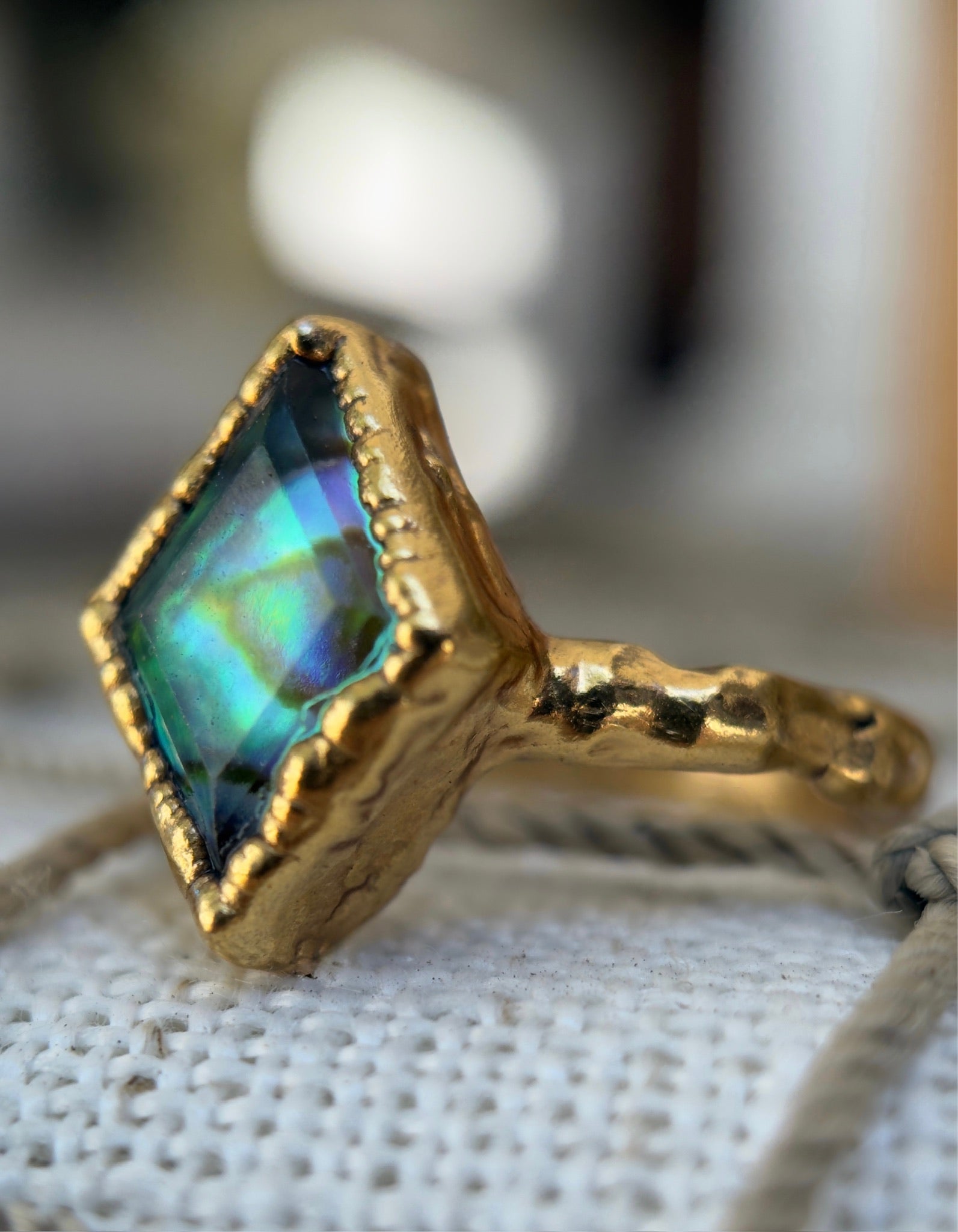 Deep See Ring - Smaller Diamond