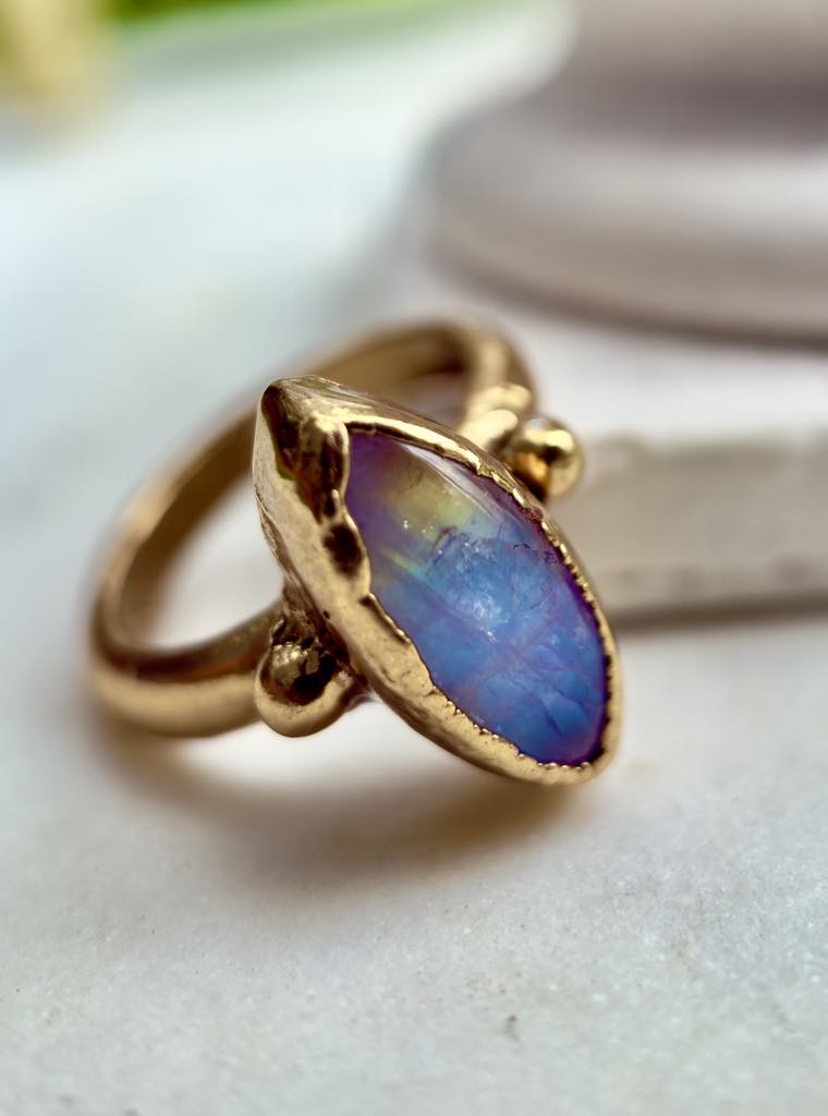 Royal Moonstone Ring