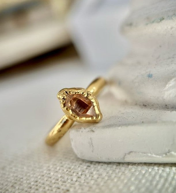Herkimer Diamond Ring