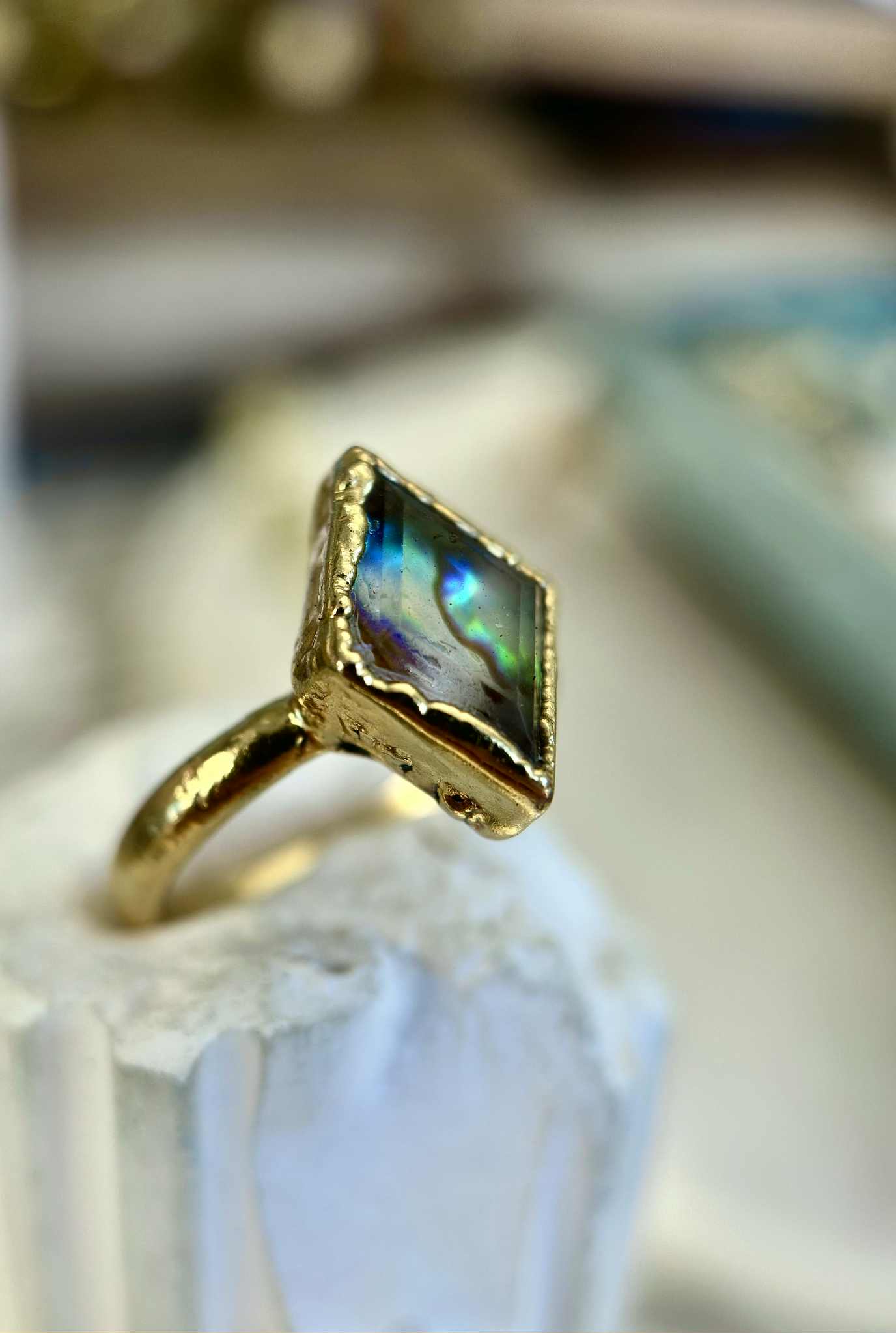Deep See Ring - Smaller Diamond