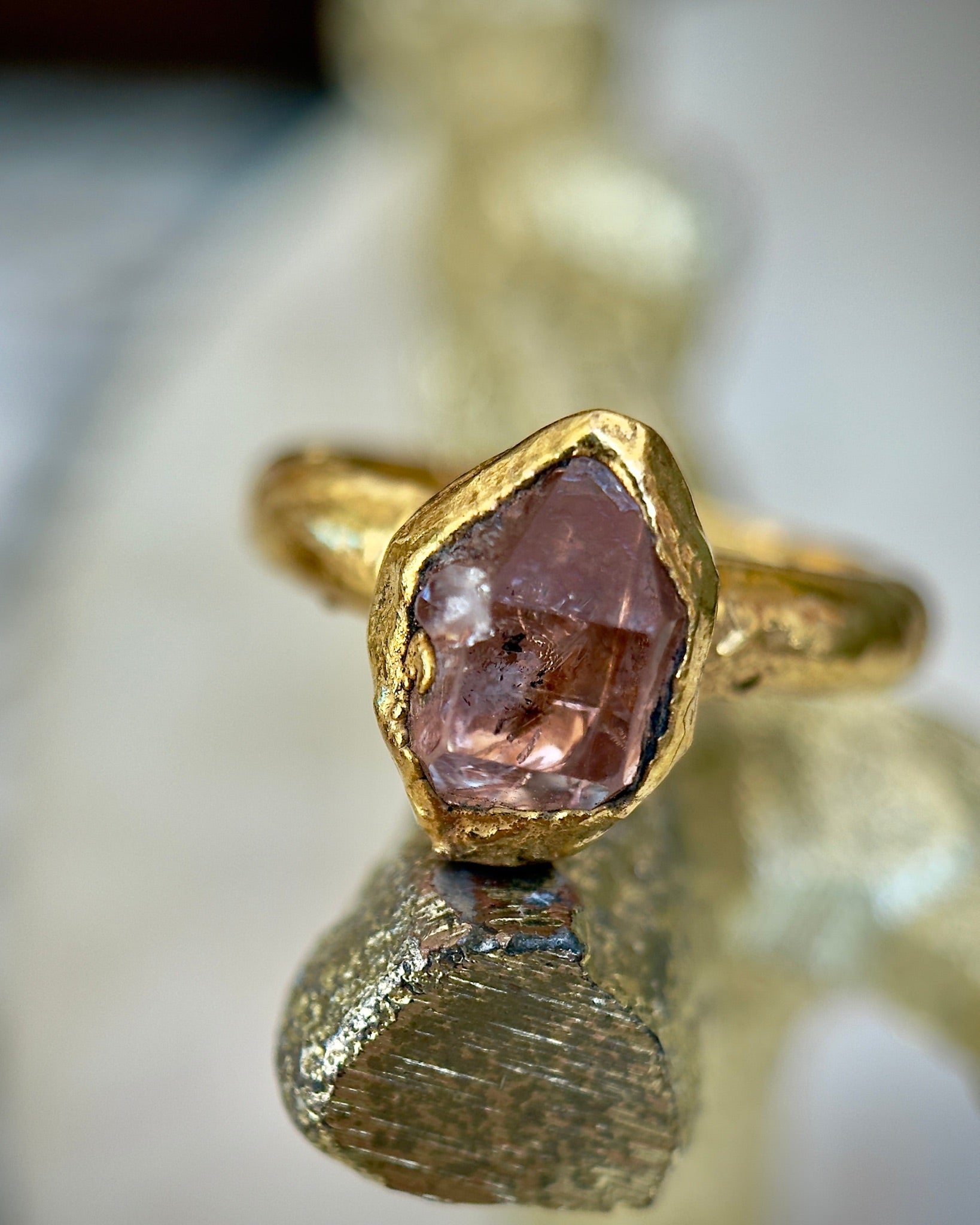 Herkimer Diamond Ring