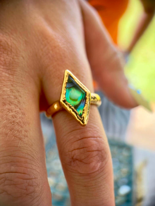 Deep Sea Diamond Rings