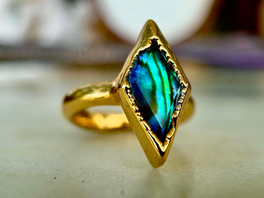Deep Sea Diamond Rings