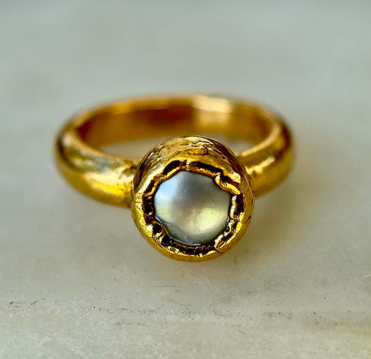 Timeless Pearl Ring